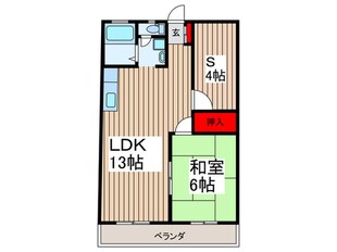 すみやビル(9-3)の物件間取画像